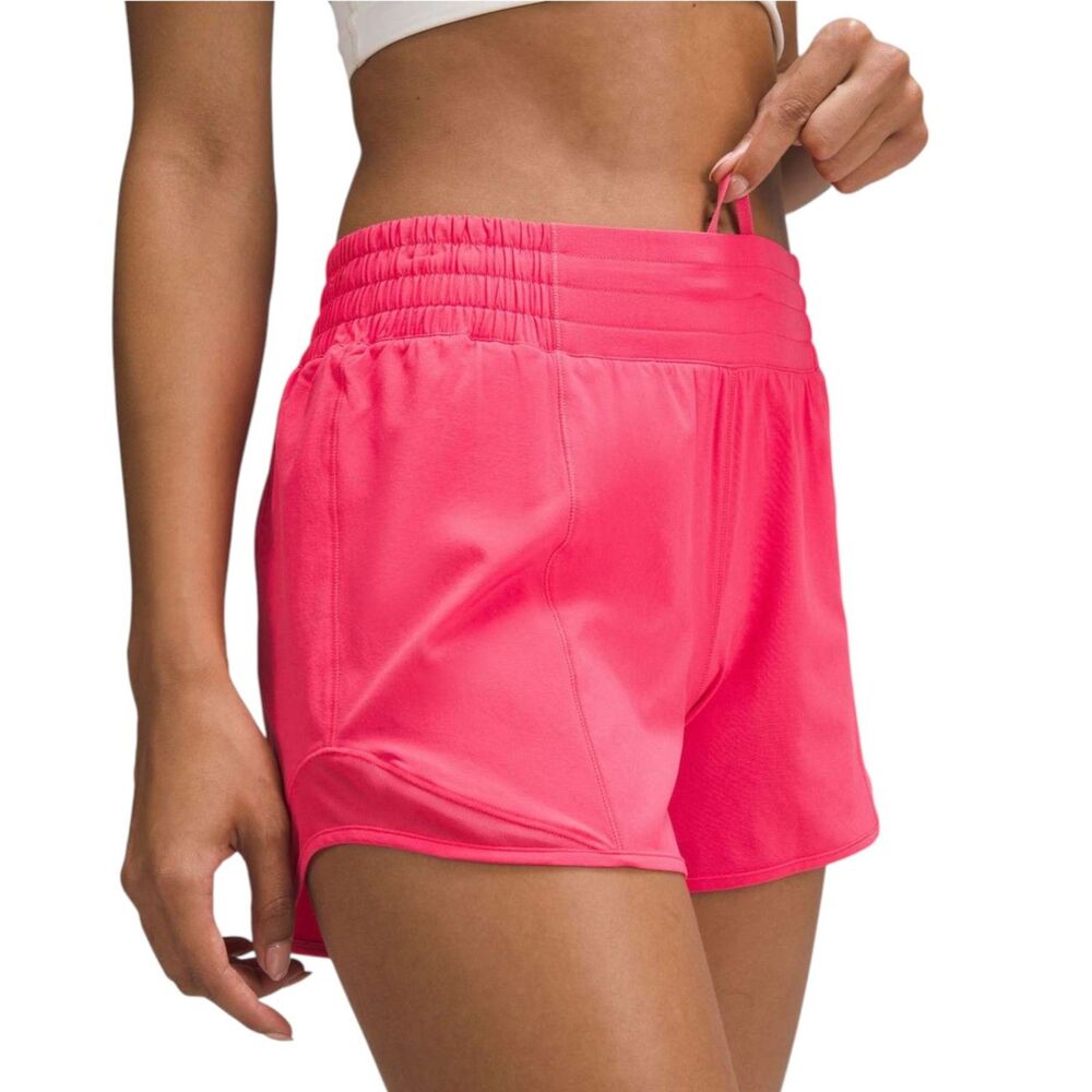 Lululemon Hotty Hot High-Rise Lined Short 4" Lip Gloss